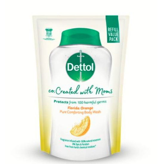 DETTOL S/GEL (REFILL) + MOM CITRUS 450ML