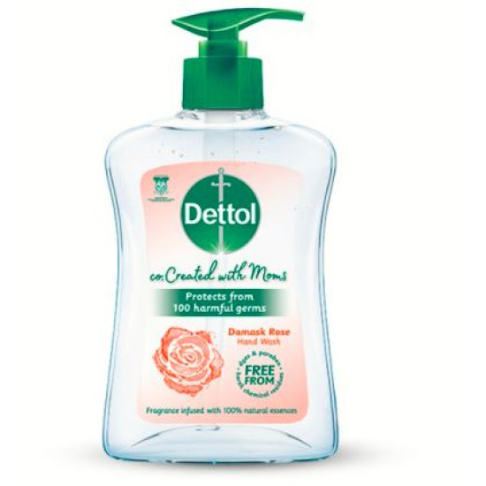 DETTOL HAND WASH MOM DAMASK ROSE 250ML