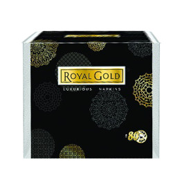 ROYAL GOLD SERVIETTE 80GM ROYAL GOLD SERVIETTE 80GM
