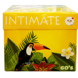 INTIMATE LONG & WIDER 175MM PANTYLINER 60S INTIMATE LONG & WIDER 175MM PANTYLINER 60S
