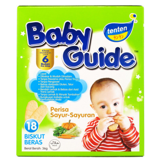 TENTEN BABY GUIDE VEGETABLE 36G