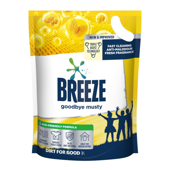 BREEZE LIQUID (REFILL) GOODBYE MUSTY 1.5KG