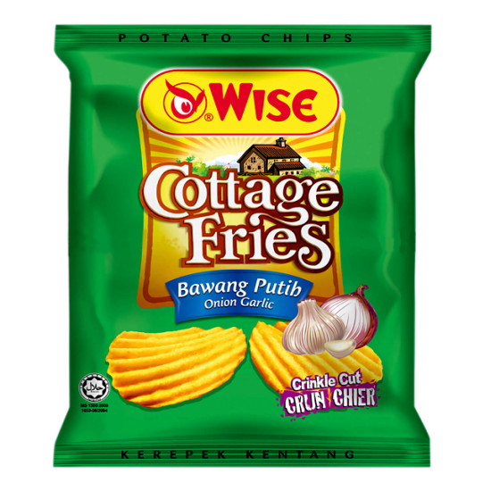 WISE COTTAGE FRIED ONION GARLIC 60GM