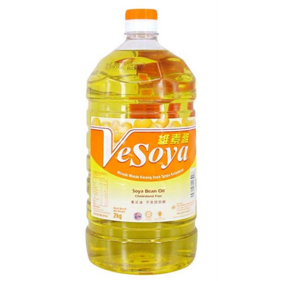 VESOYA-100% SOYA BEAN OIL 2KG