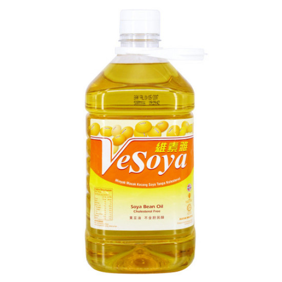 VESOYA-100% SOYA BEAN OIL 3KG