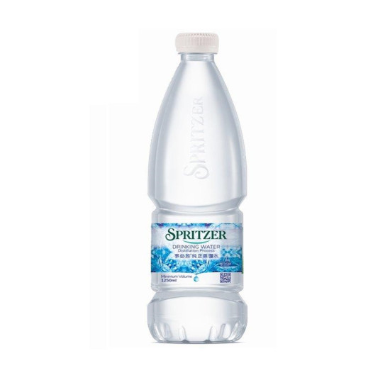 SPRITZER DISTILLED WATER 1.25L