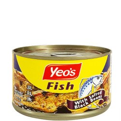 YEO'S FISH WITH SALTED BEANS 155GM YEO'S FISH WITH SALTED BEANS 155GM