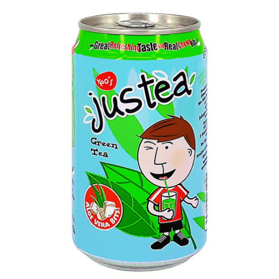 YEO'S JUSTEA GREEN TEA ALOE VERA 300ML