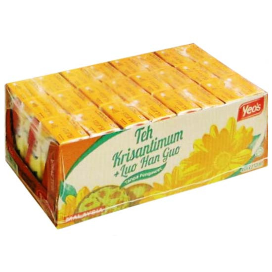 YEO'S TEH CHRYSANTHEMUM + LUO HAN GUO 250ML*6*4