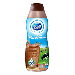 DUTCH LADY PUREFARM STERILISED CHOCOLATE 900ML DUTCH LADY PUREFARM STERILISED CHOCOLATE 900ML