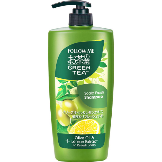 FOLLOW ME GREEN TEA SHAMPOO SCALP CARE 650ML