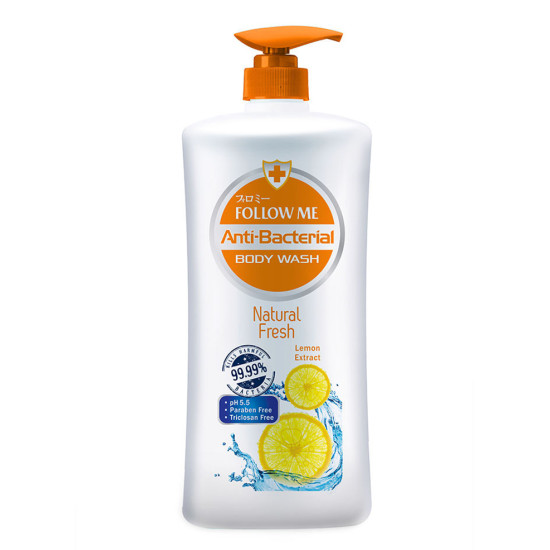 FOLLOW ME ANTI-BACTERIAL
 BODY WASH NATURAL FRESH 