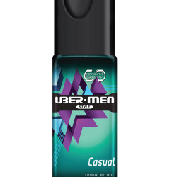 UBERMAN DEODORANT BODY SPRAY CASUAL 125ML UBERMAN DEODORANT BODY SPRAY CASUAL 125ML
