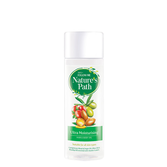 FOLLOW ME NATURE PATH ULTRA MOIST HAIR & BODY OIL 