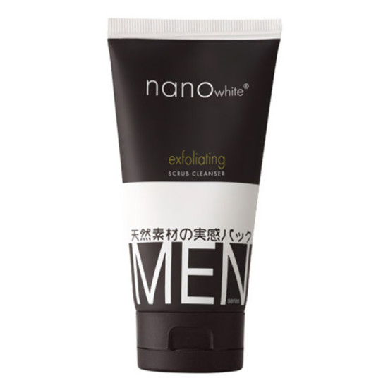 NANOWHITE MEN SCRUB CLEANSER 150ML