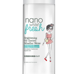 NANO WHITE FRESH MICELLAR WATER BRIGHTENING OIL CO