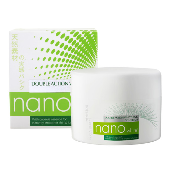 NANO WHITE DOUBLE ACTION WHITENING GEL-CREAM 40ML