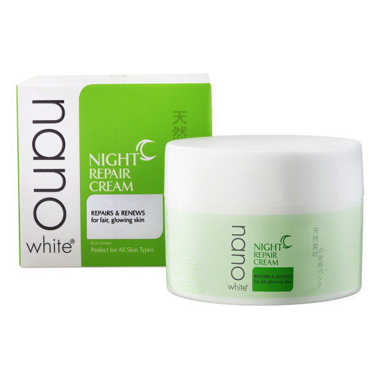 NANO WHITE NIGHT REPAIR CREAM 40ML