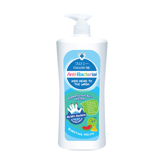 FOLLOW ME ANTI-BACTERIAL KIDS HEAD TO TOE WASH BUR