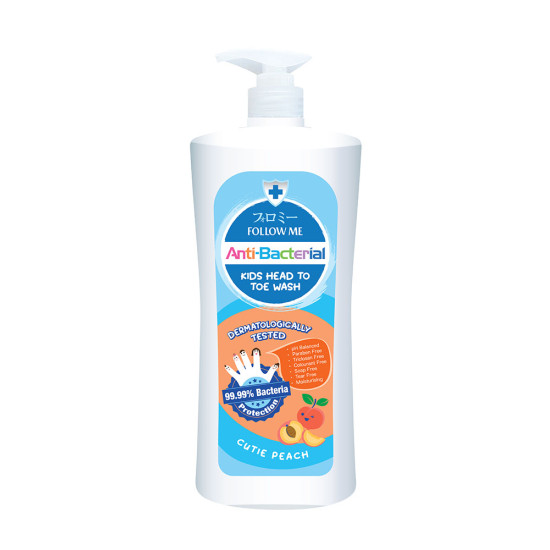 FOLLOW ME ANTI-BACTERIAL KIDS HEAD TO TOE WASH CUT