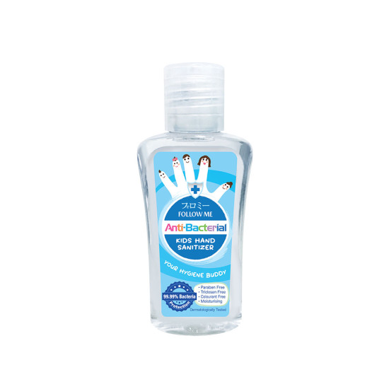 FOLLOW ME ANTI-BACTERIAL KIDS HAND SANITIZER 60ML