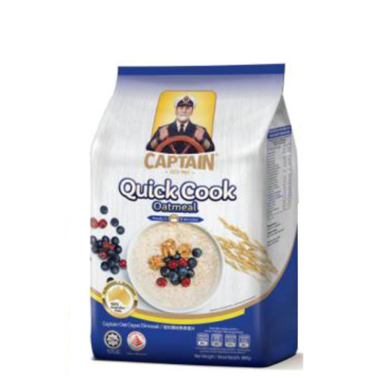 CAPTAIN QUICK COOKING OATS 500GM