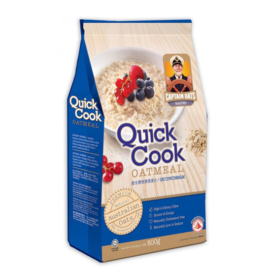 CAPTAIN QUICK COOKING OAT 800GM