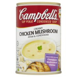 CAMPBELL'S CHICKEN MUSHROOM 420GM CAMPBELL'S CHICKEN MUSHROOM 420GM