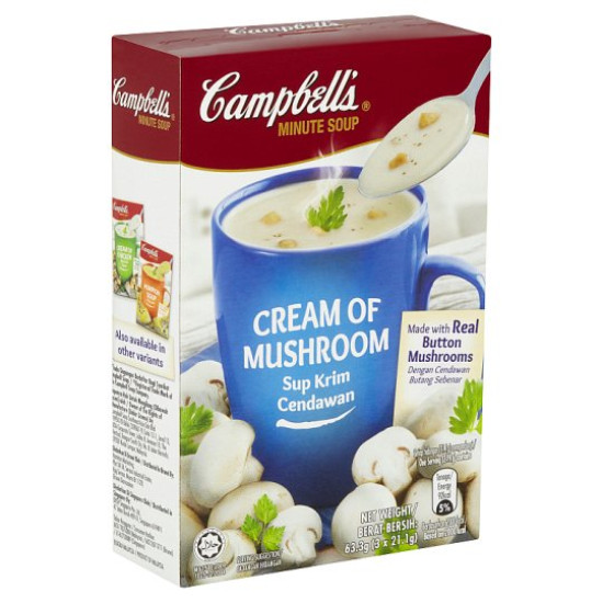 CAMPBELL'S CREAM OF MUSHROOM 21GM