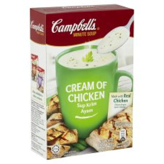 CAMPBELL'S CREAM OF CHICKEN SOUP 22GM