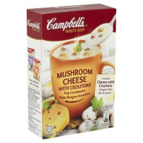 CAMPBELL'S INSTANT SOUP MUSHROOM CHEESE 21G