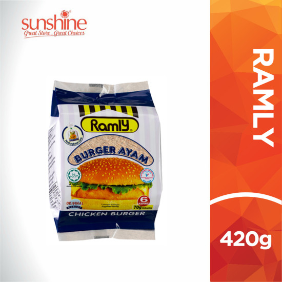 RAMLY CHICKEN BURGER 420G