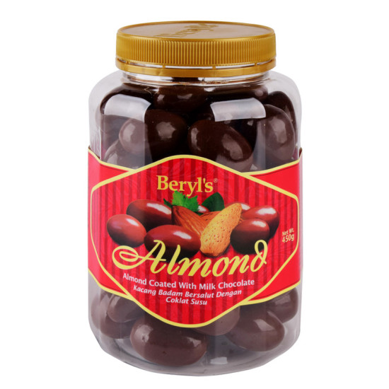 BERYL'S ALMOND MILK CHOCOLATE 400GM