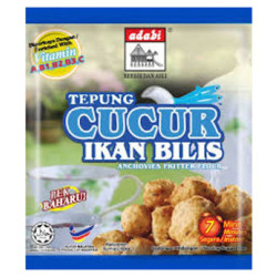 ADABI TEPUNG CUCUR IKAN BILIS 200G ADABI TEPUNG CUCUR IKAN BILIS 200G