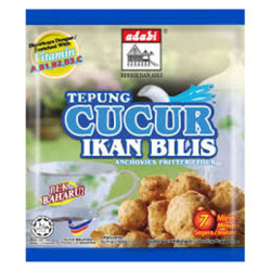 ADABI TEPUNG CUCUR IKAN BILIS 200G ADABI TEPUNG CUCUR IKAN BILIS 200G