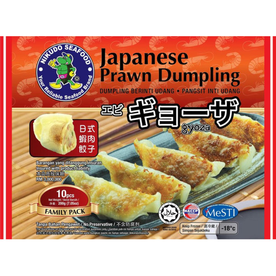 NIKUDO JAPANESE PRAWN DUMPLING 200G