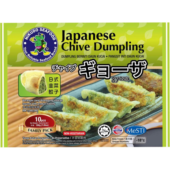 NIKUDO JAPANESE CHIVE DUMPLING 200G