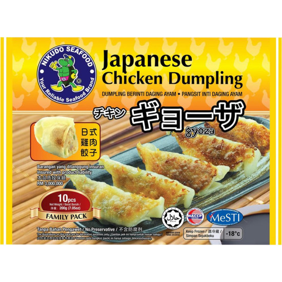 NIKUDO JAPANESE CHICKEN DUMPLING 200G