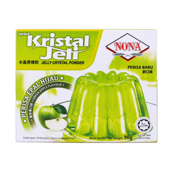 NONA CRYSTALS JELLY GREEN APPLE 90GM