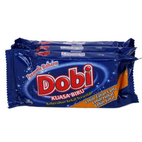 DOBI BAR (BLUE) 160GM*3'S