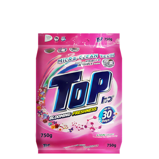 TOP DETERGENT POWDER - BLOOMING FRESH 750GM