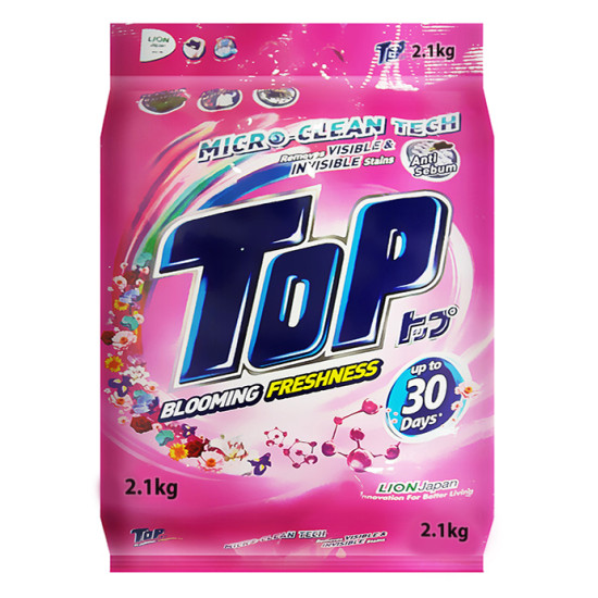 TOP DETERGENT POWDER - BLOOMING FRESH 2.1KG