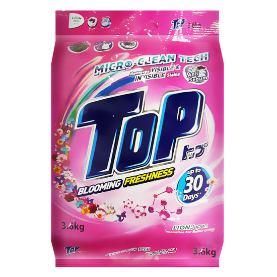 TOP DETERGENT POWDER - BLOOMING FRESH 3.6KG