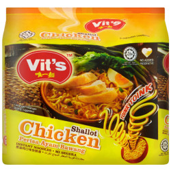 VIT'S SHALLOT CHICKEN NOODLE 78GM*5 VIT'S SHALLOT CHICKEN NOODLE 78GM*5