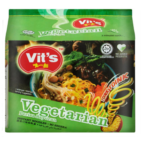 VIT'S VEGETARIAN MUSHROOM 78GM*5