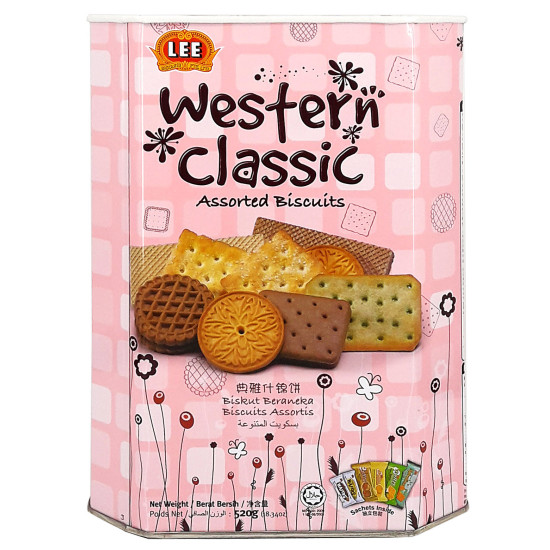 LEE WESTERN CLASSIC BISCUITS 520GM