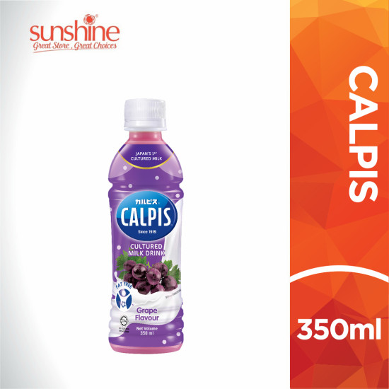 CALPIS CULTURED MILK GRAPE 350ML