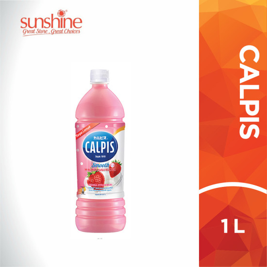 CALPIS CULTURED MILK STRAWBERRY 1L