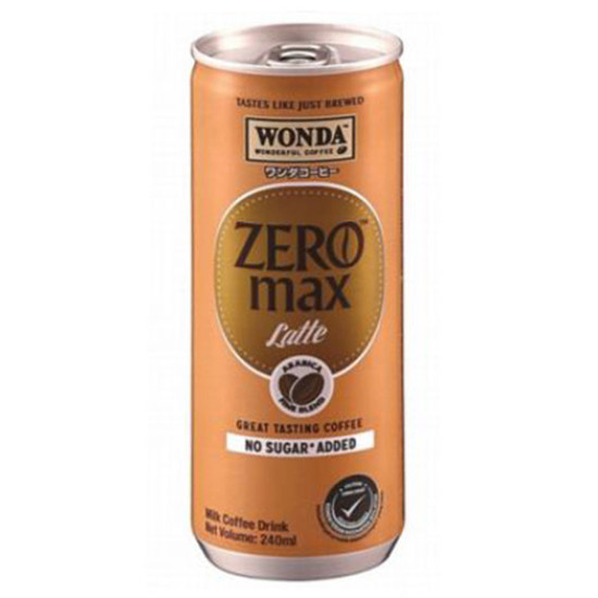 WONDA ZERO MAX LATTE 240ML