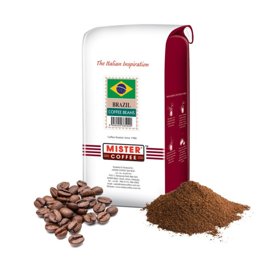 Mister Coffee Brazil Bean 500g packet